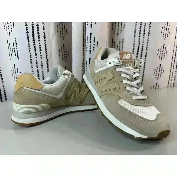 New Balance 574 Incense / Angora ML574AA2 Men’s Size 7.5 MFG 2021 Suede ENCAP - Picture 14 of 15